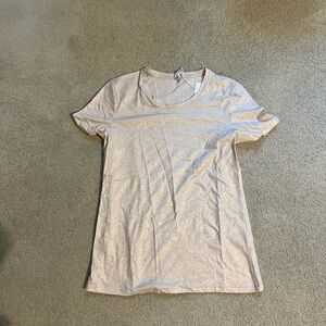 Women's Cream Short Sleeve Top